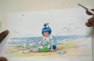 The « Amul girl », India for 50 years
