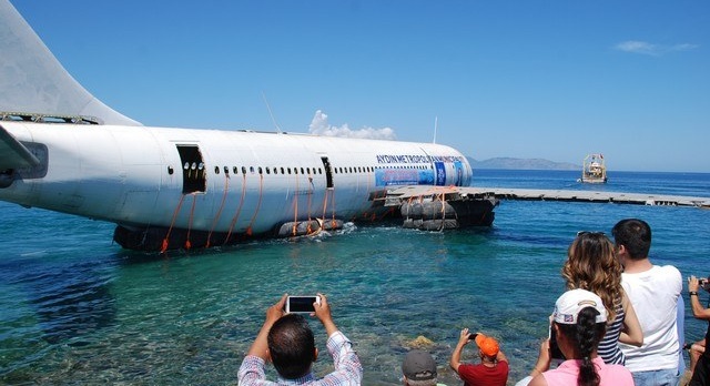In Turkey an A300 transformed into a diving spot