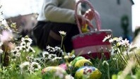 Une chasse aux oeufs qui a trouvé sa place