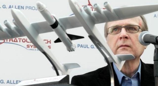 Paul Allen unveils his stratolaunch: the world’s largest aircraft