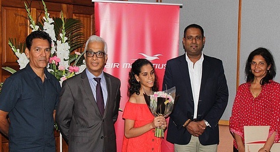 Air Mauritius supports Jane Constance for Unesco missions