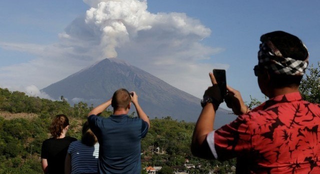Tourism Alert: The volcano on Bali has erupted again