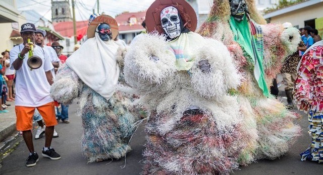 This weekend, « The Real Mas » carnival is in full swing in Dominica