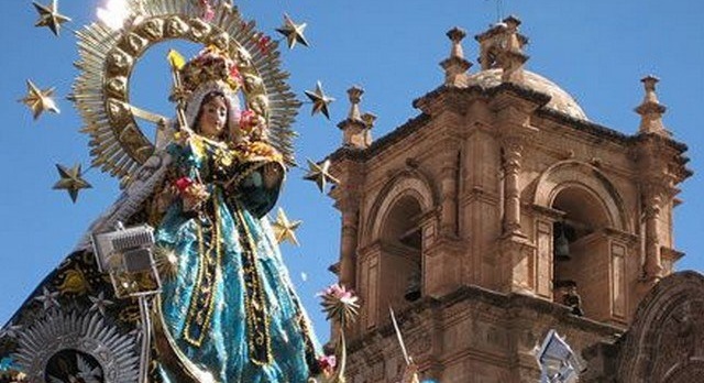 In February, travel to the Virgen de la Candelaria festival in Peru