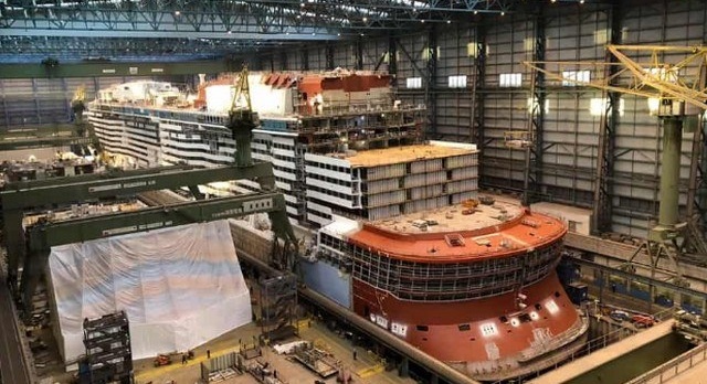 Royal Caribbean launches construction of the Odyssey of the Seas