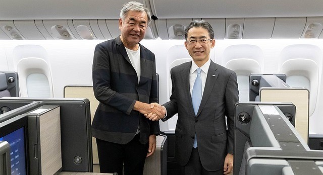 Ana launches her new cabins with a famous Japanese architect