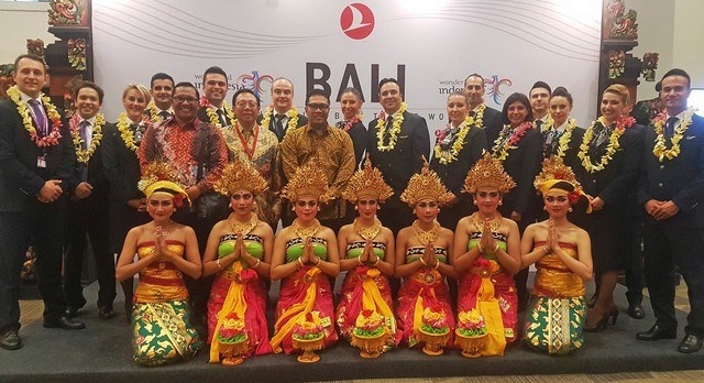 Turkish Airlines adds Bali, the world’s most famous Indonesian island, to its network
