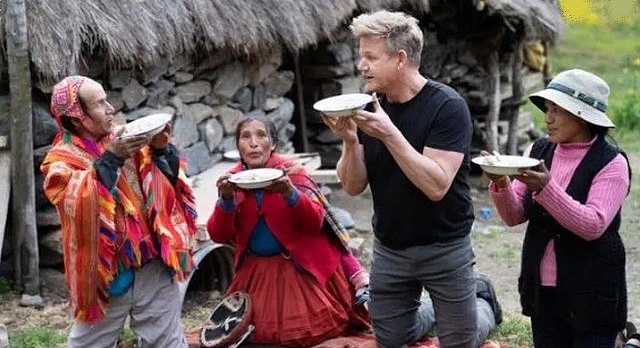 The adventures of Chief Gordon Ramsay in Peru