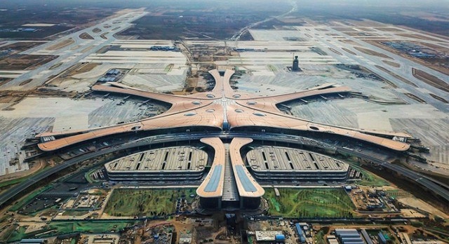 How ADP is involved in the construction of the new Beijing airport