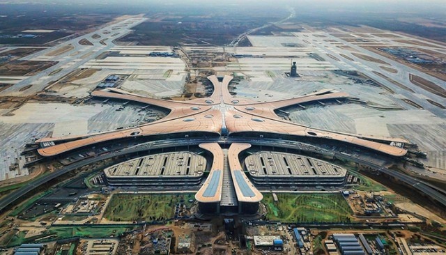 How ADP is involved in the construction of the new Beijing airport