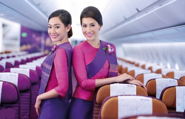 Thai Airways revoit la vie en rose