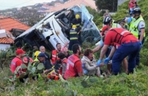 Terrible bus accident, Madeira tourism hit the heart