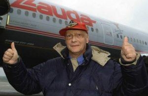 Niki Lauda, a giant with nerves of steel, has flown away