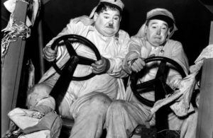 Laurel and Hardy, a flawless duo of heroes