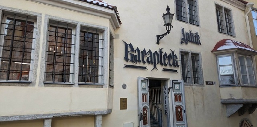 A Tallinn découvrez la plus vieille pharmacie d’Europe