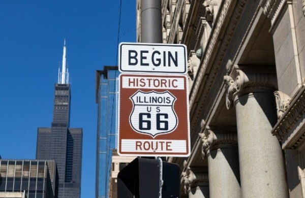 Destination USA : Route 66 takes a break in Chicago